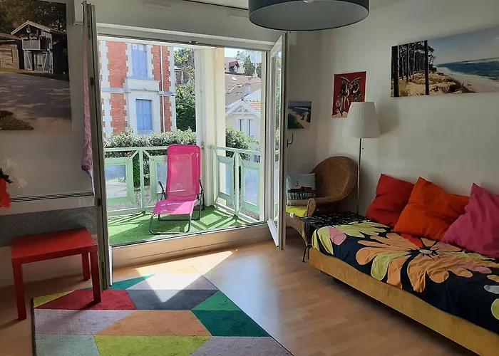 T3 Ideal, Proche Et Centre, Parking, Balcon - Fr-1-319-491 Apartment Arcachon